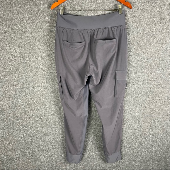 ATHLETA Women's Gray Sutton Jogger Pull On Cargo Athleisure Travel Pants Size 4 - Picture 6 of 15